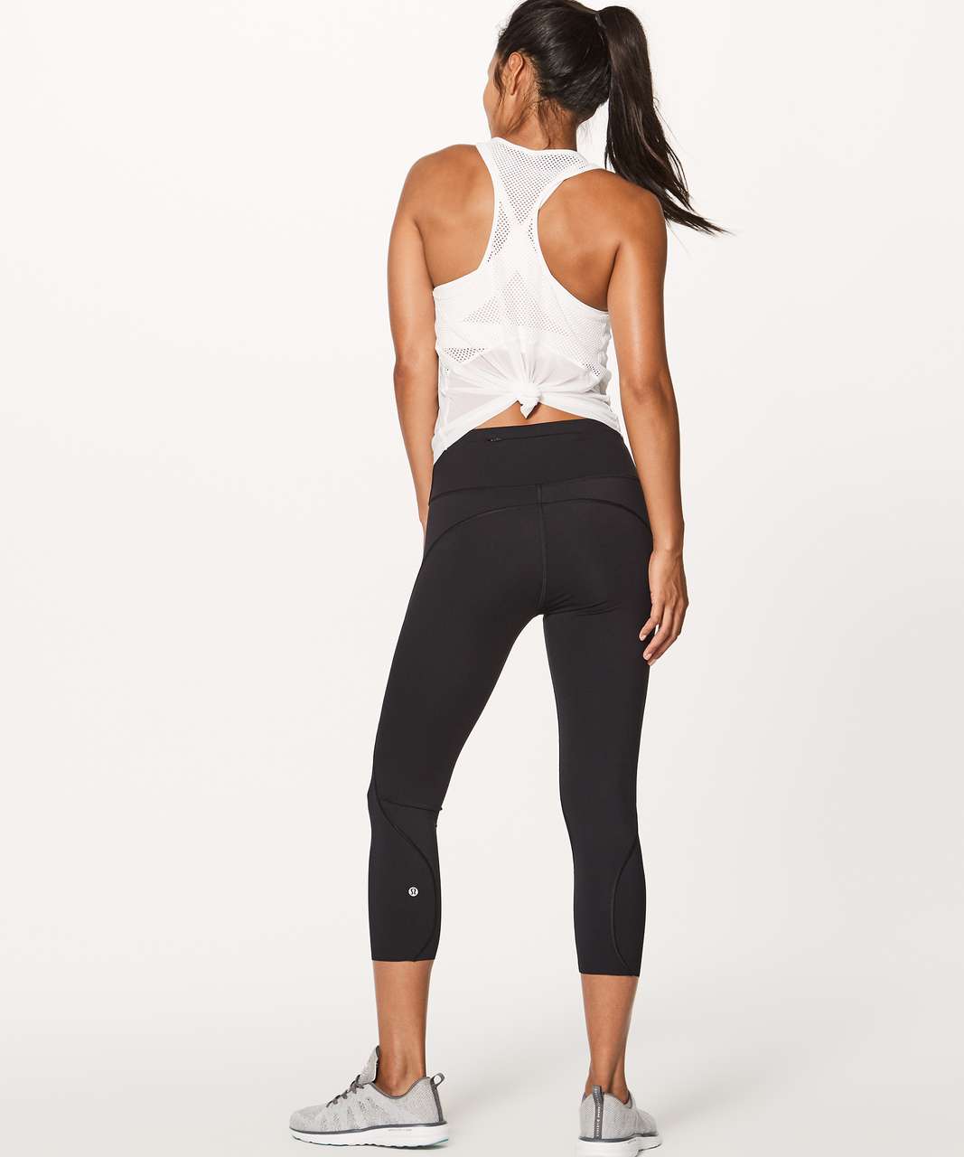 Lululemon Run For Your Life Crop in Black. Lululemon - Depop