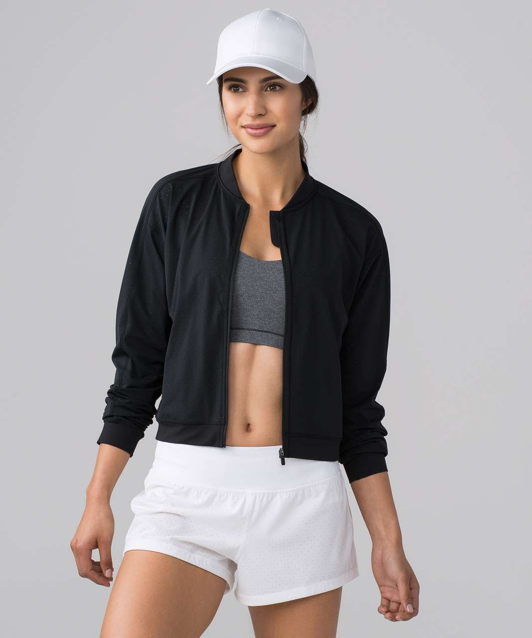 Lululemon Final Lap Jacket - Black - lulu fanatics