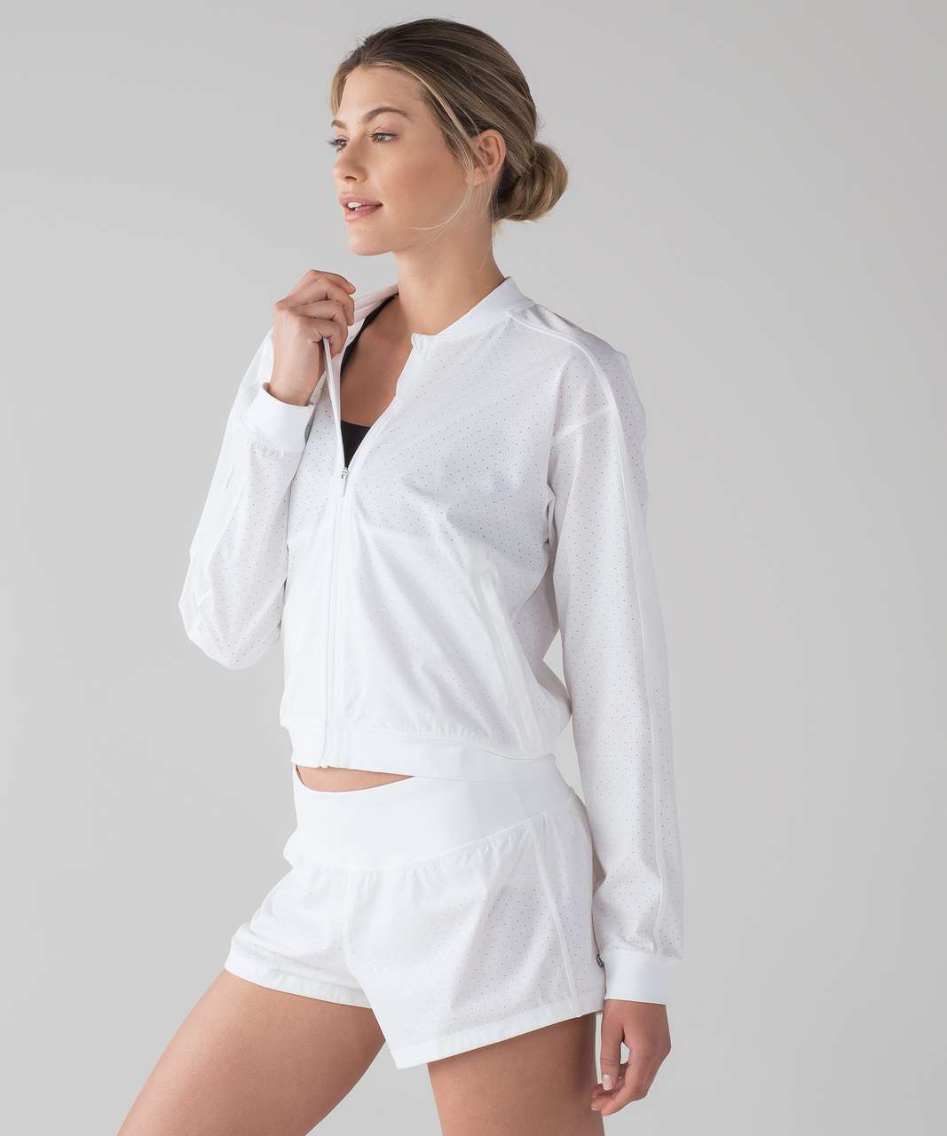 Lululemon Final Lap Jacket - White