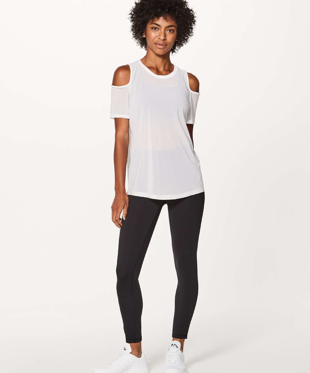 Lululemon Cold Shoulder Tank - Black - lulu fanatics