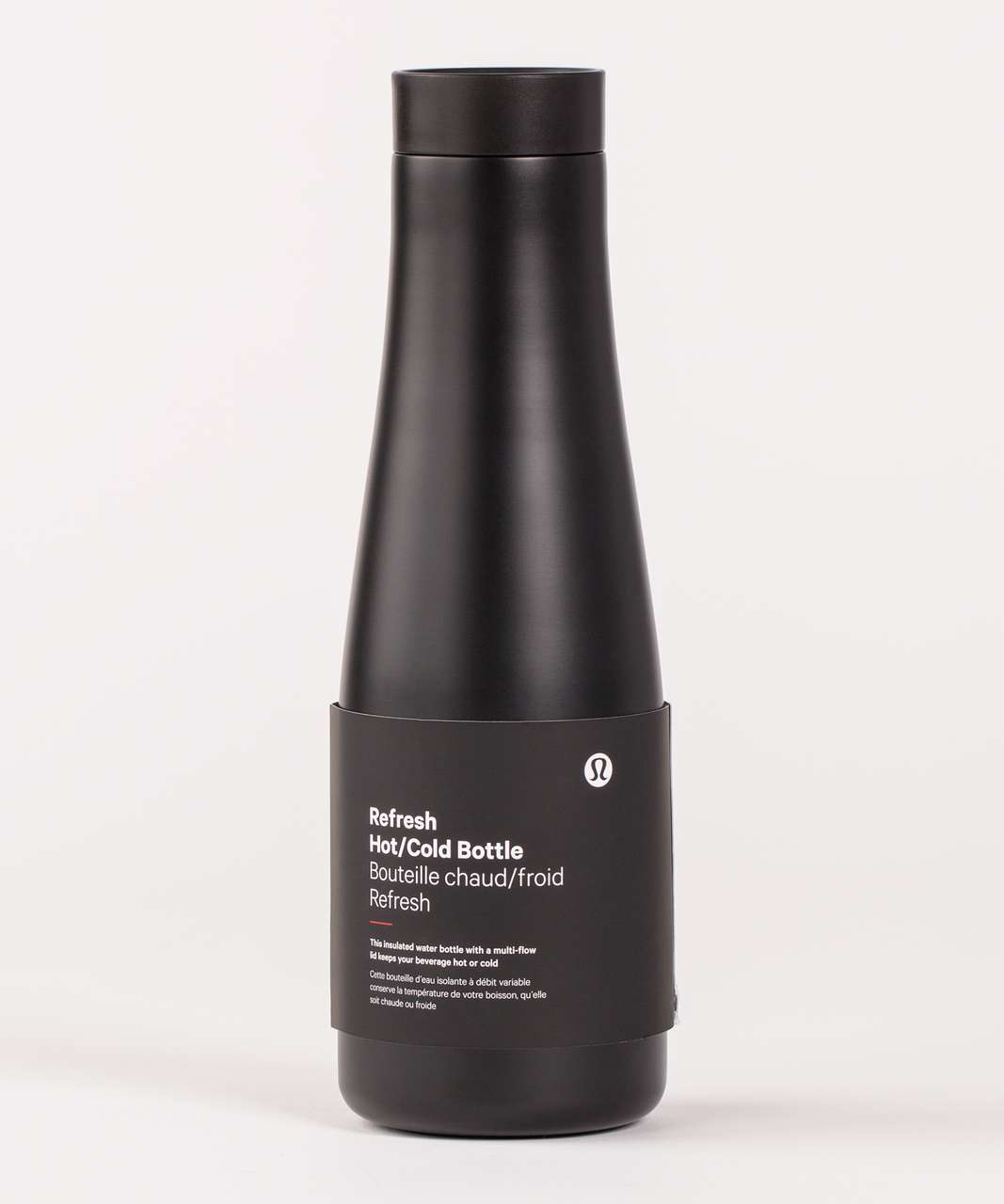 Lululemon Refresh Hot/Cold Bottle - Black - lulu fanatics