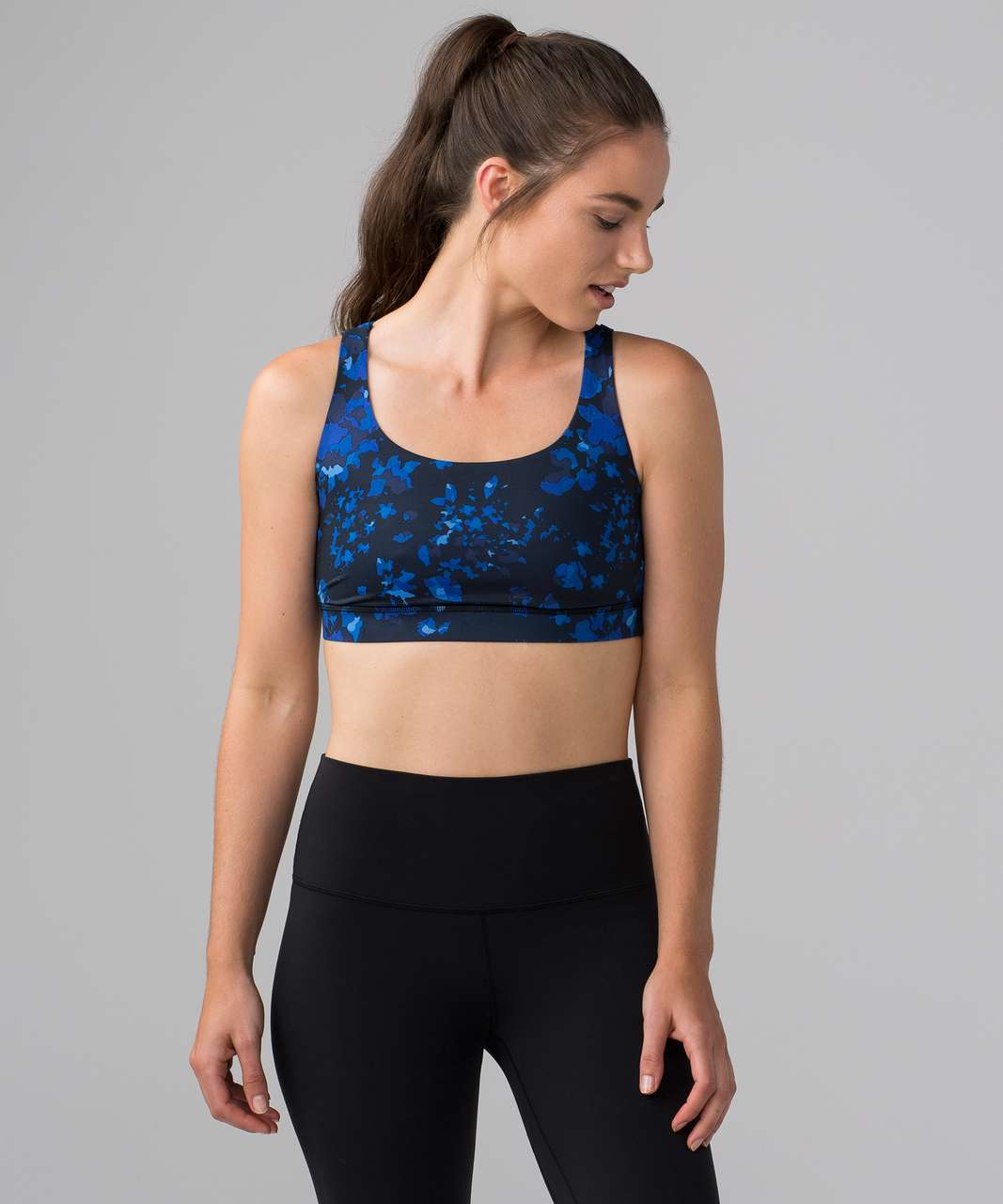 Lululemon Energy Bra - Dandy Digie Porcelaine Black