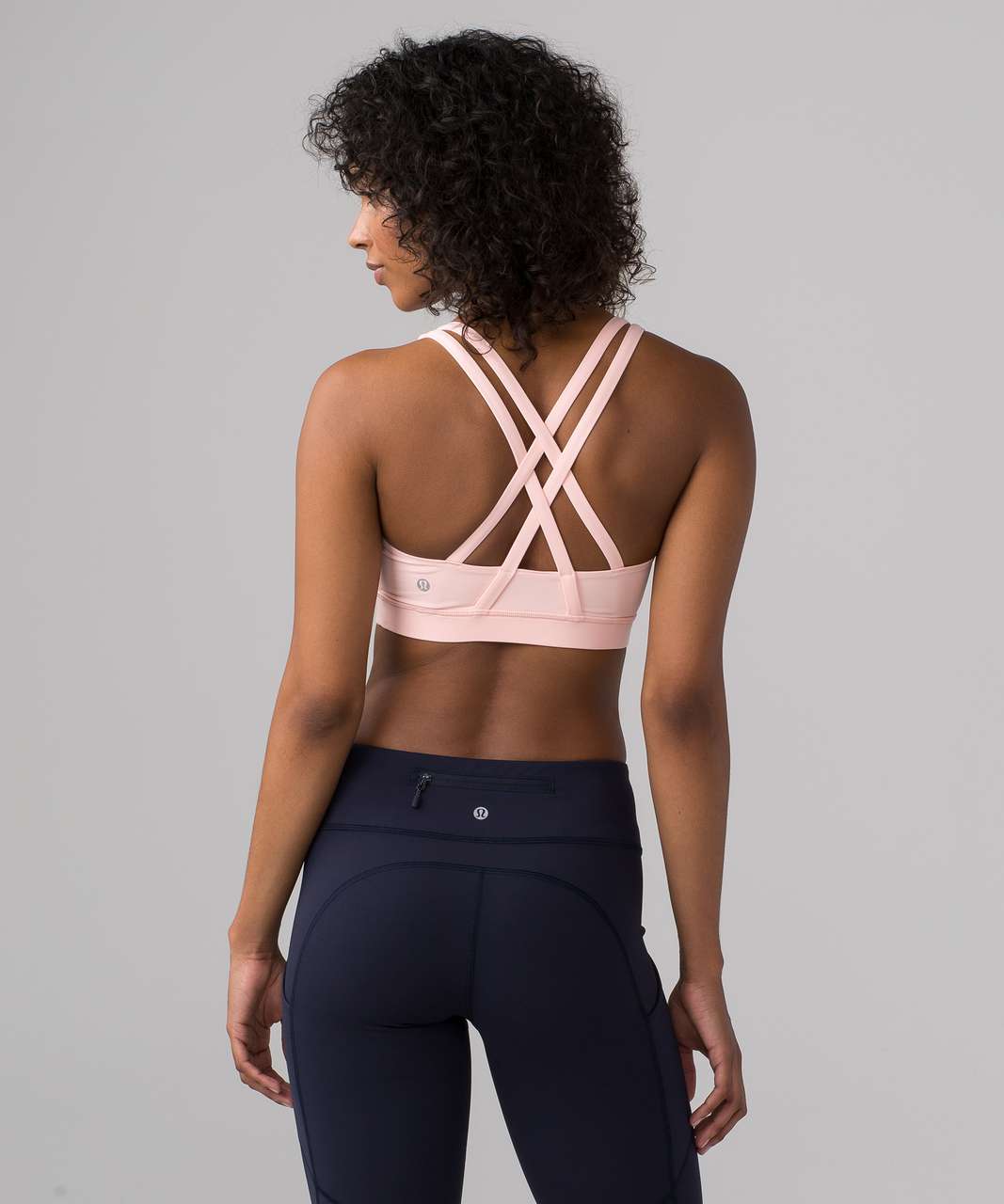 Energy bra (peek) $58 dusty mauve/rose blush  Fitness fashion, Running  clothes, Lululemon energy bra