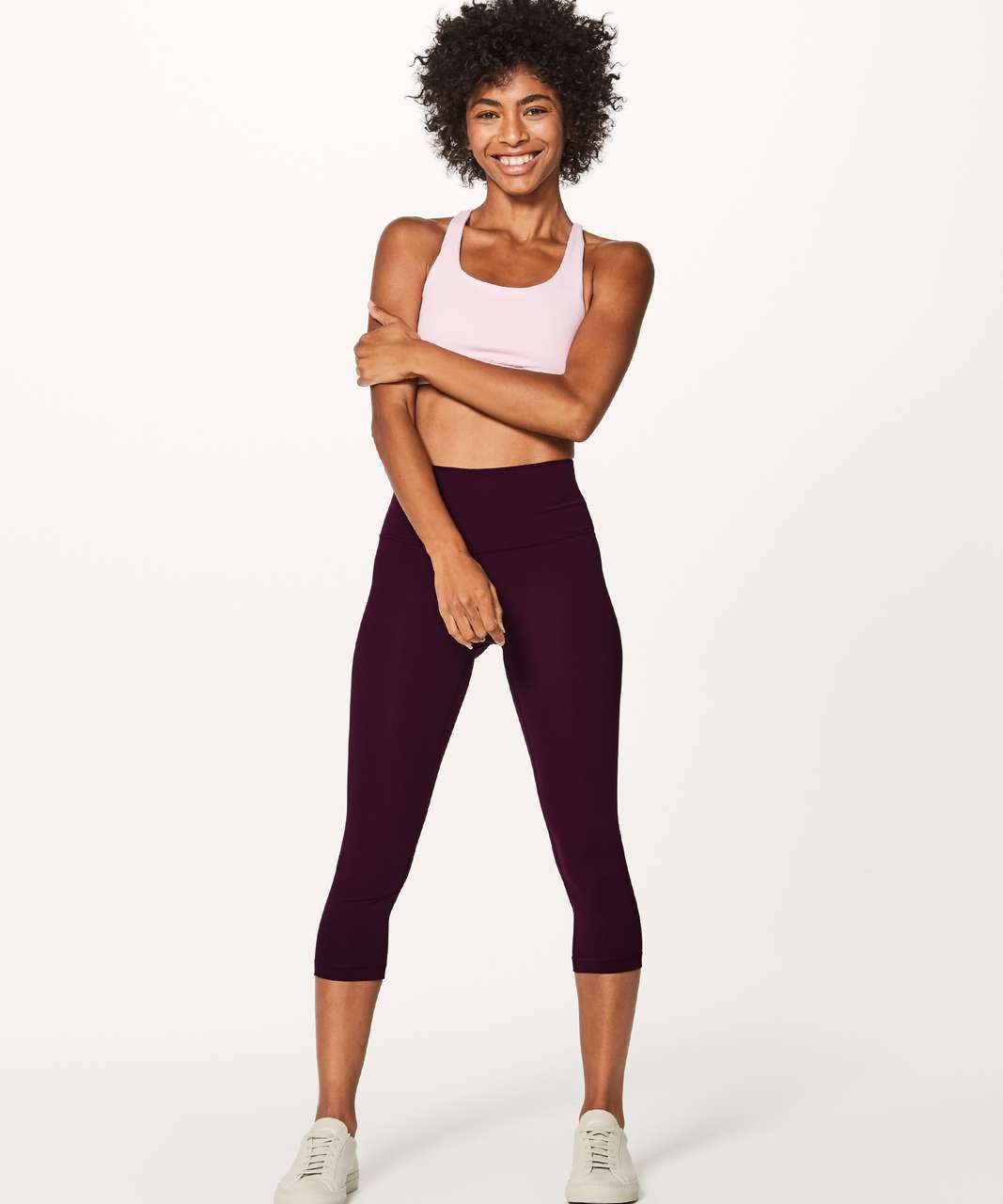 Lululemon Wunder Under Crop Hi-Rise 21 Luon size 2 Redwood NWT Yoga Gym  Crops