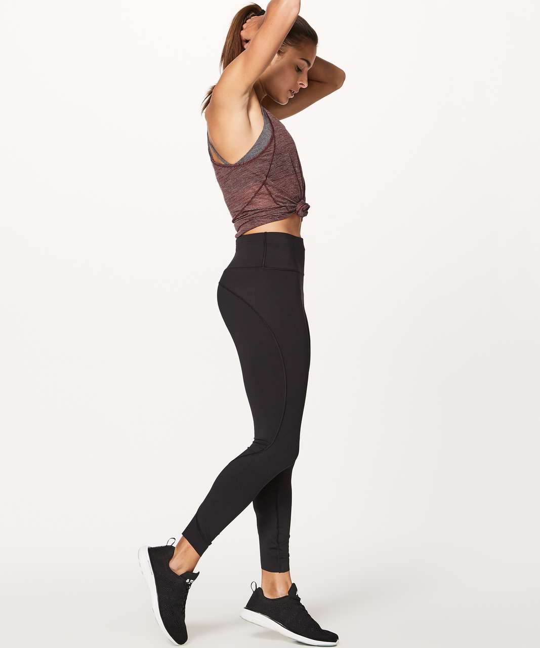 Lululemon Run The Day 7/8 Tight (25") - Black