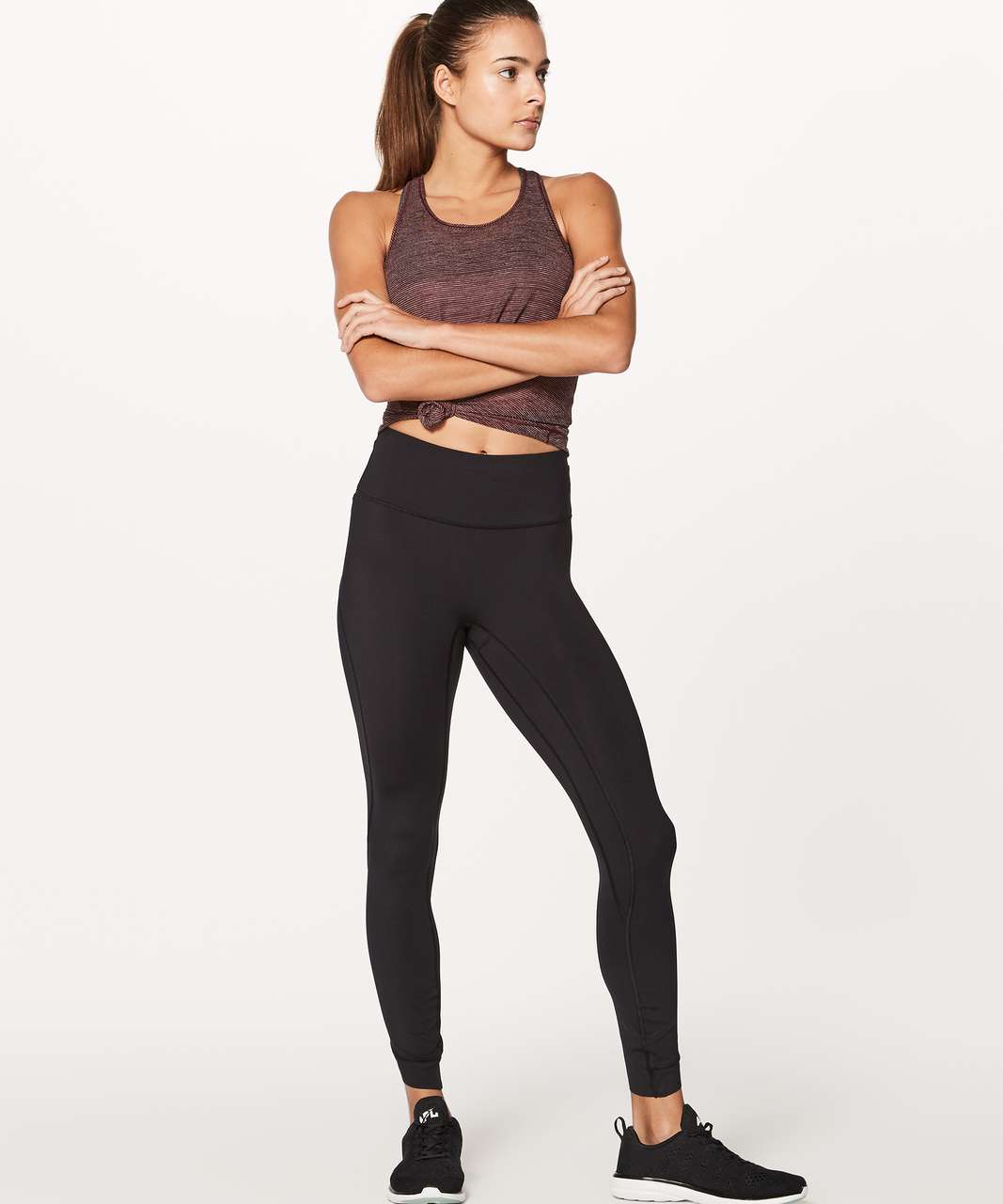 Lululemon Run The Day 7/8 Tight (25") - Black