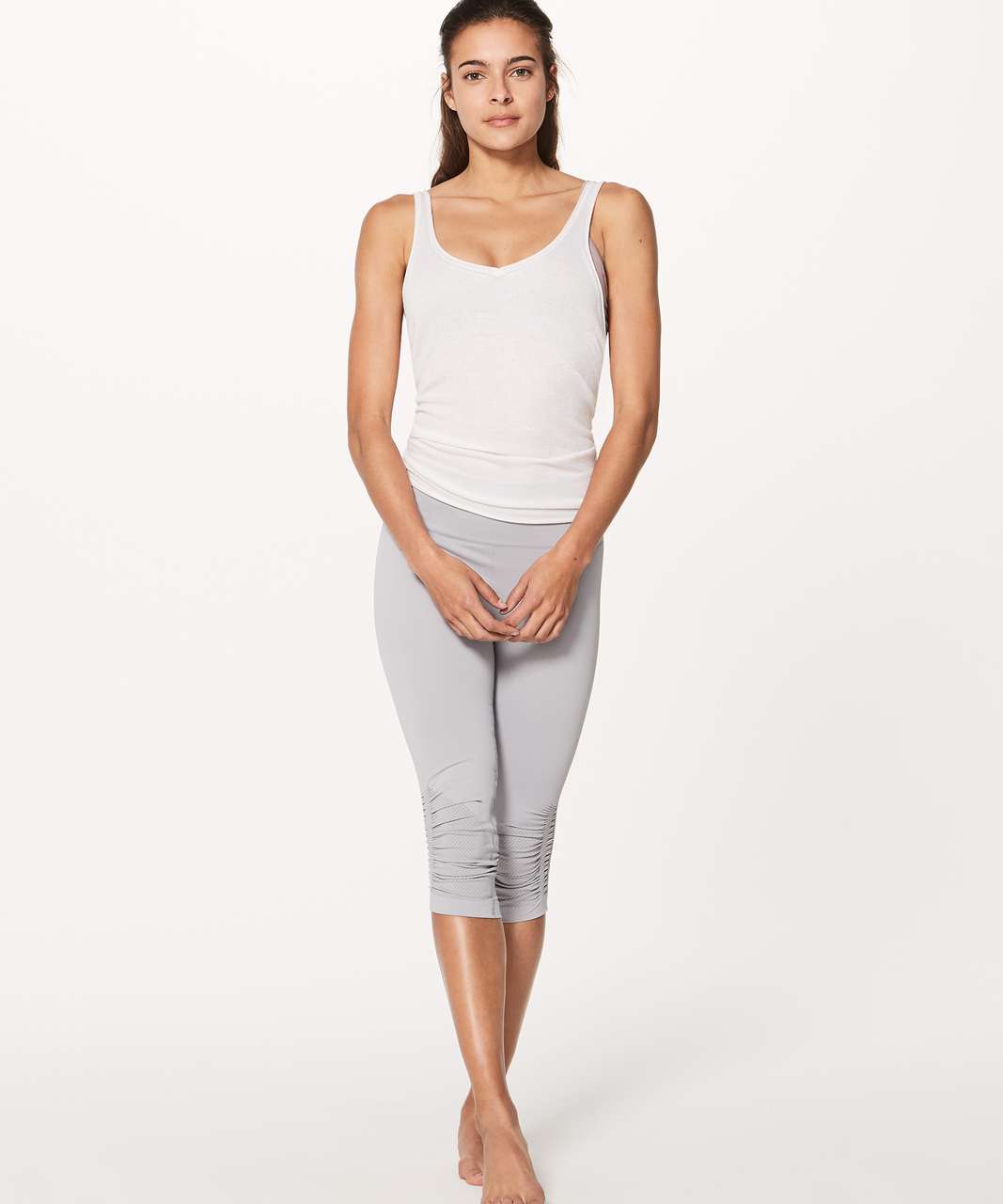 Lululemon Heart Opener Knit Cami *Taryn Toomey Collection - White