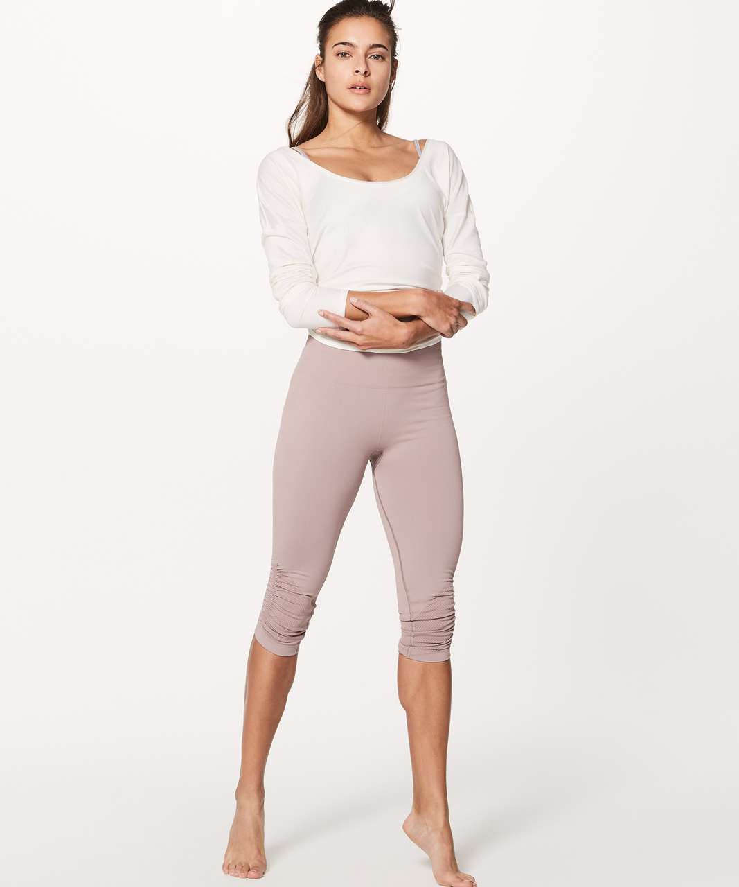 Lululemon Heart Opener Long Sleeve (Taryn Toomey Collection) - White