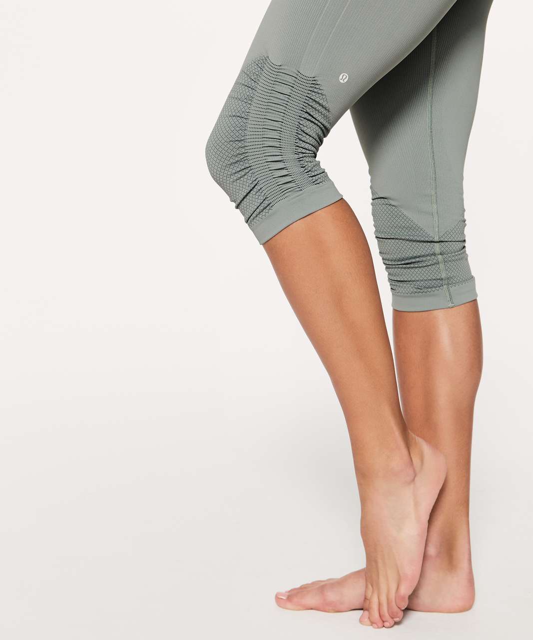 Lululemon Awakening Crop *Taryn Toomey Collection 17" - Earl Grey