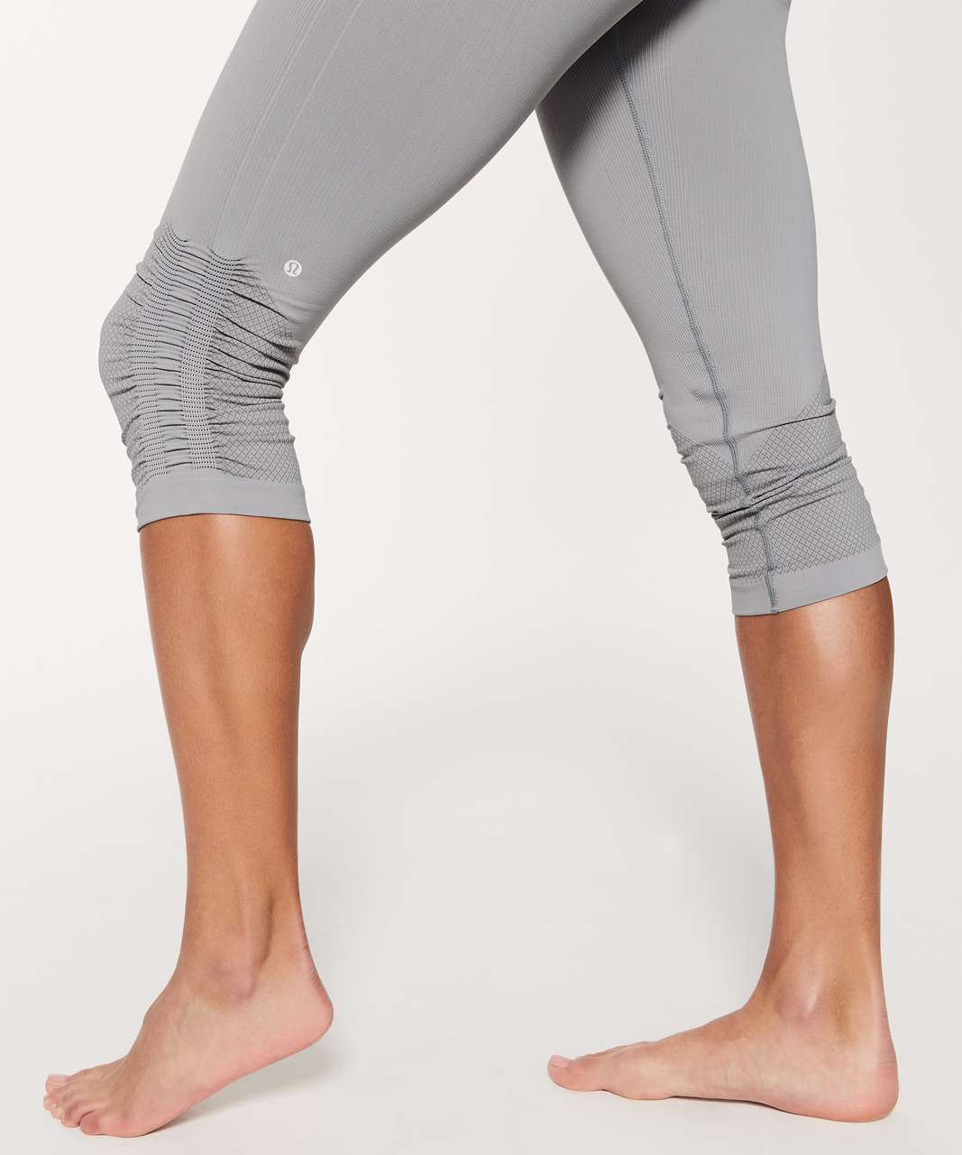 Lululemon Awakening Crop *Taryn Toomey Collection 17" - Ice Grey