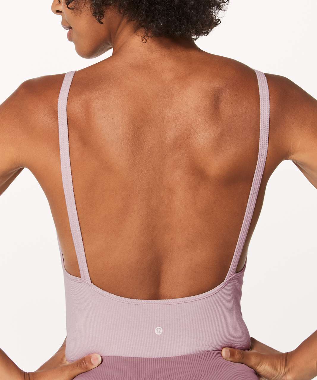 Lululemon Heart Opener Bodysuit (Taryn Toomey Collection) - Porcelain Pink