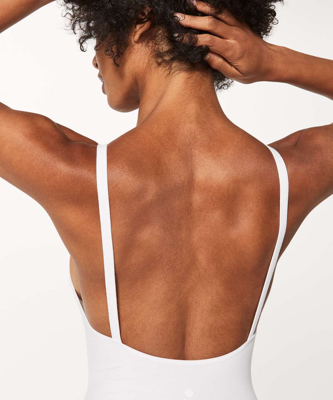 Lululemon LA Scoop Neck Bodysuit - White Opal - lulu fanatics