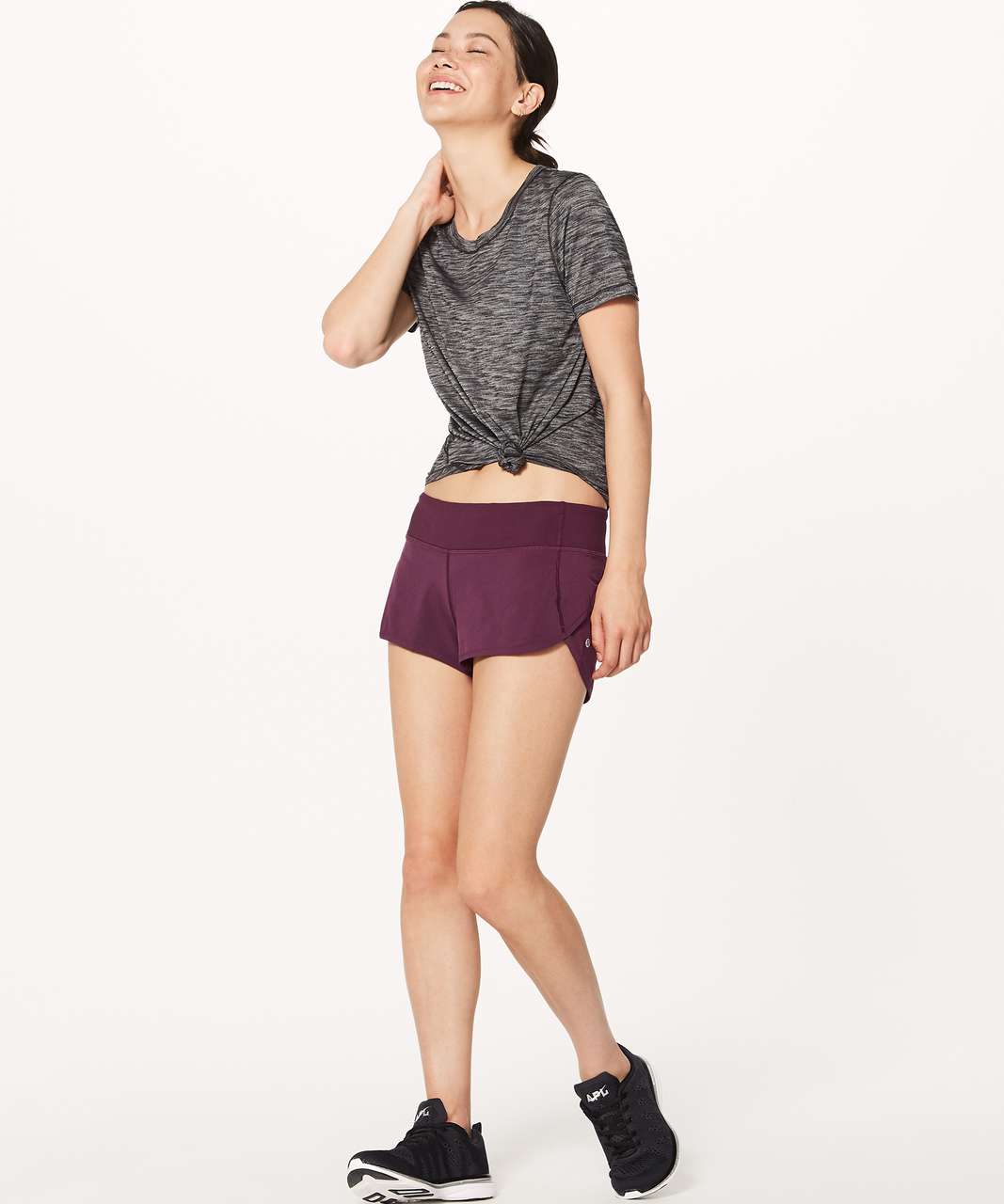 Lululemon Speed Short (4-way Stretch 2.5") - Dark Adobe