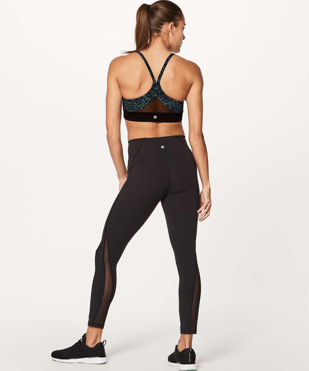 Lululemon Train Times Bra - Wee Are From Space Alpine White