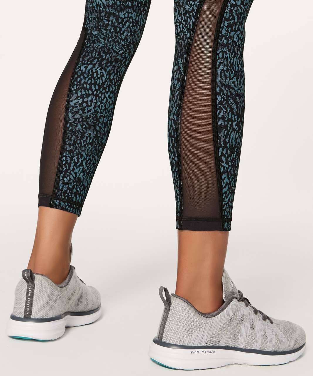 Lululemon Train Times 7/8 Pant *25" - Illuminate Multi Black / Black