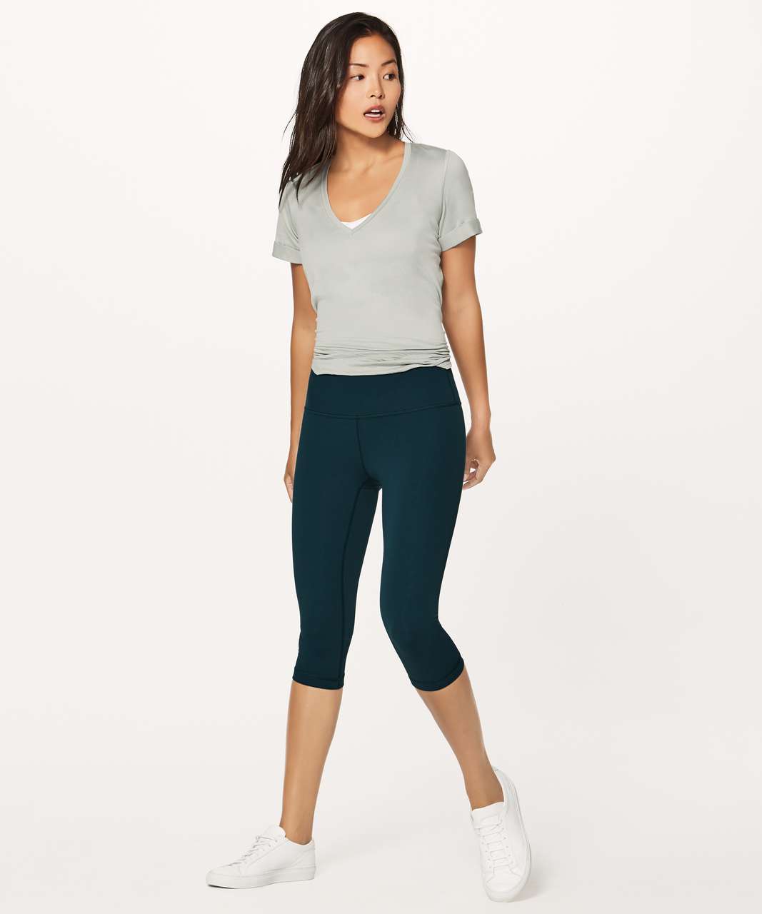 Lululemon Wunder Under Hi-Rise 1/2 Tight *Full-On Luxtreme 17" - Submarine