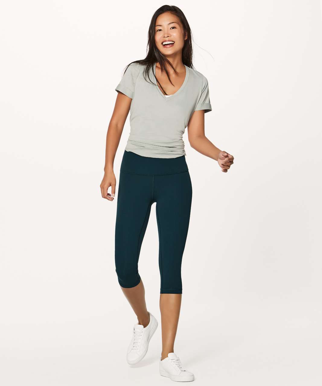 Lululemon Wunder Under Hi-Rise 1/2 Tight *Full-On Luxtreme 17" - Submarine