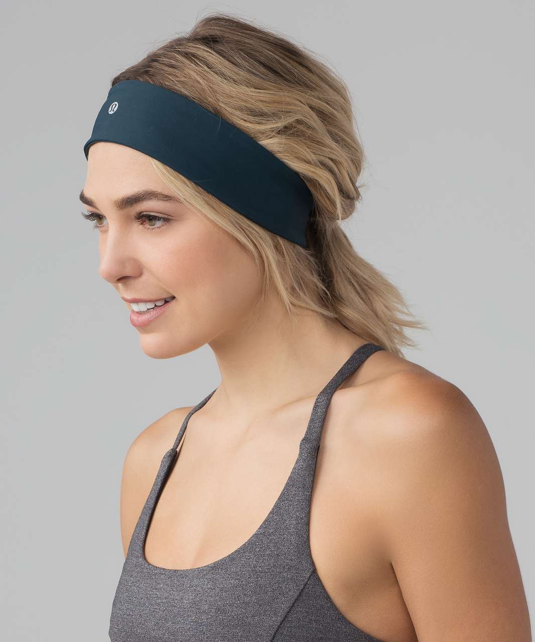 Lululemon Fly Away Tamer Headband II *Luxtreme - Submarine