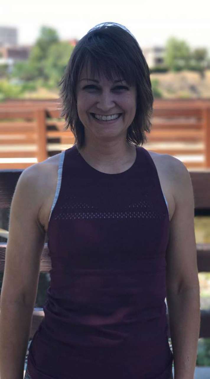 Lululemon Reveal Tank (Stripes) - Dark Adobe