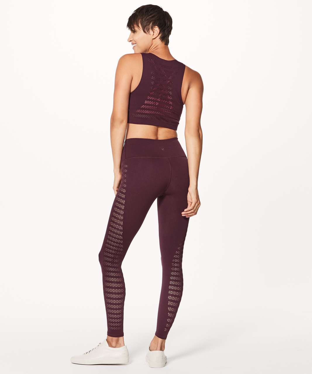 Lululemon Reveal Tight Interconnect *25.5 - Ruby Red - lulu fanatics