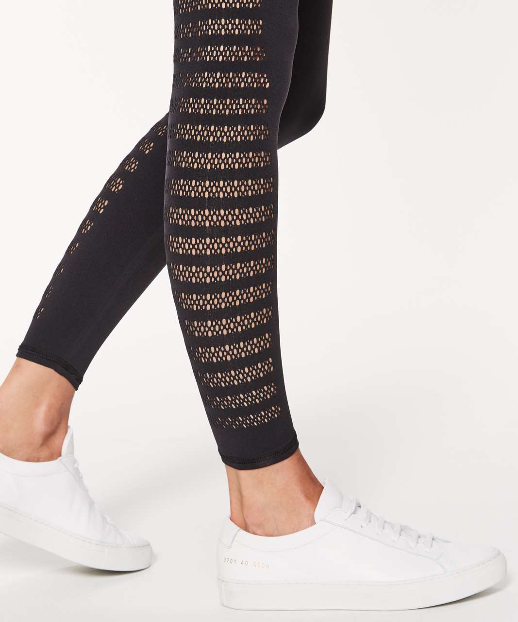 Lululemon Reveal 7/8 Tight (Stripes 25") - Black