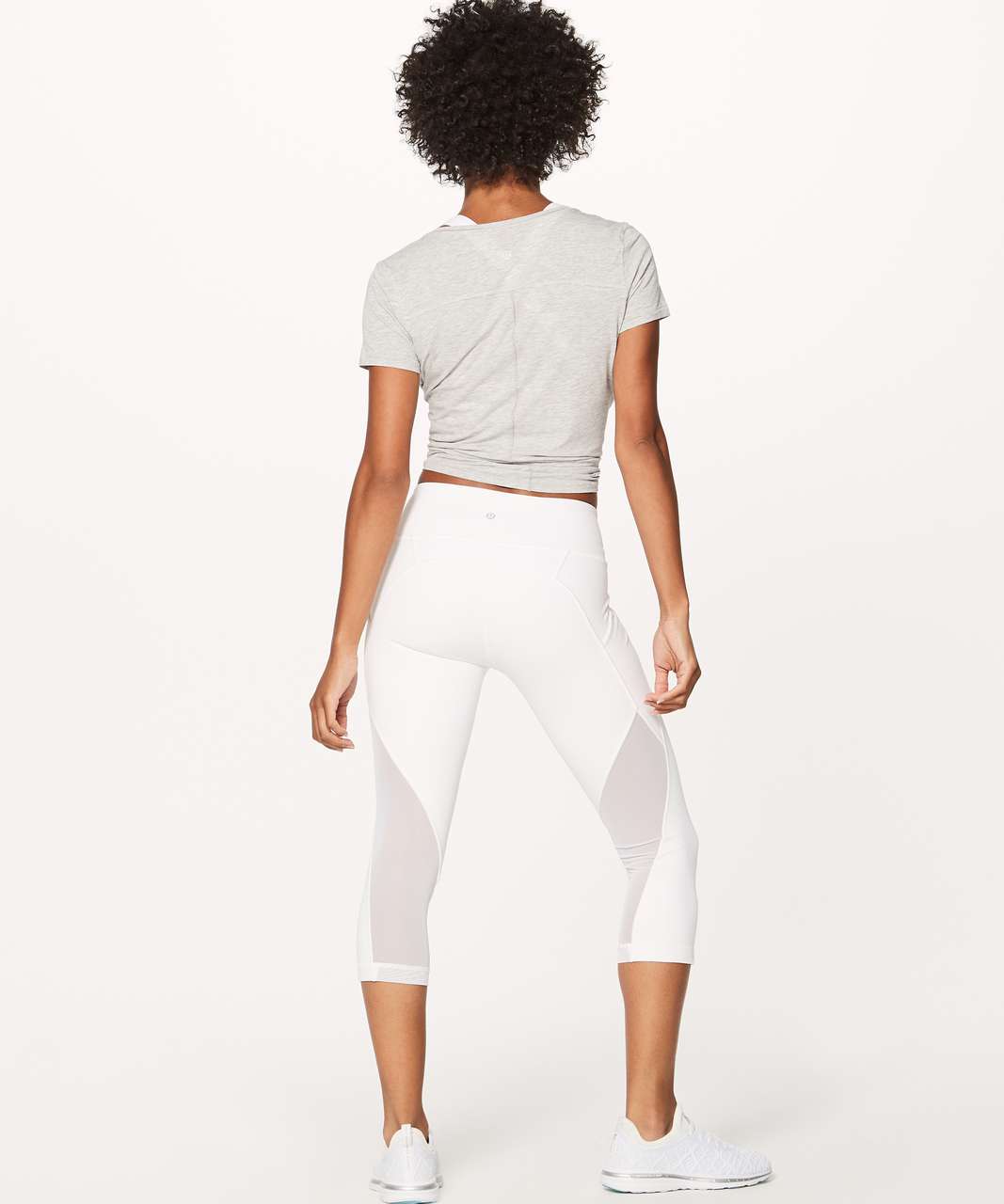 lululemon white cropped leggings