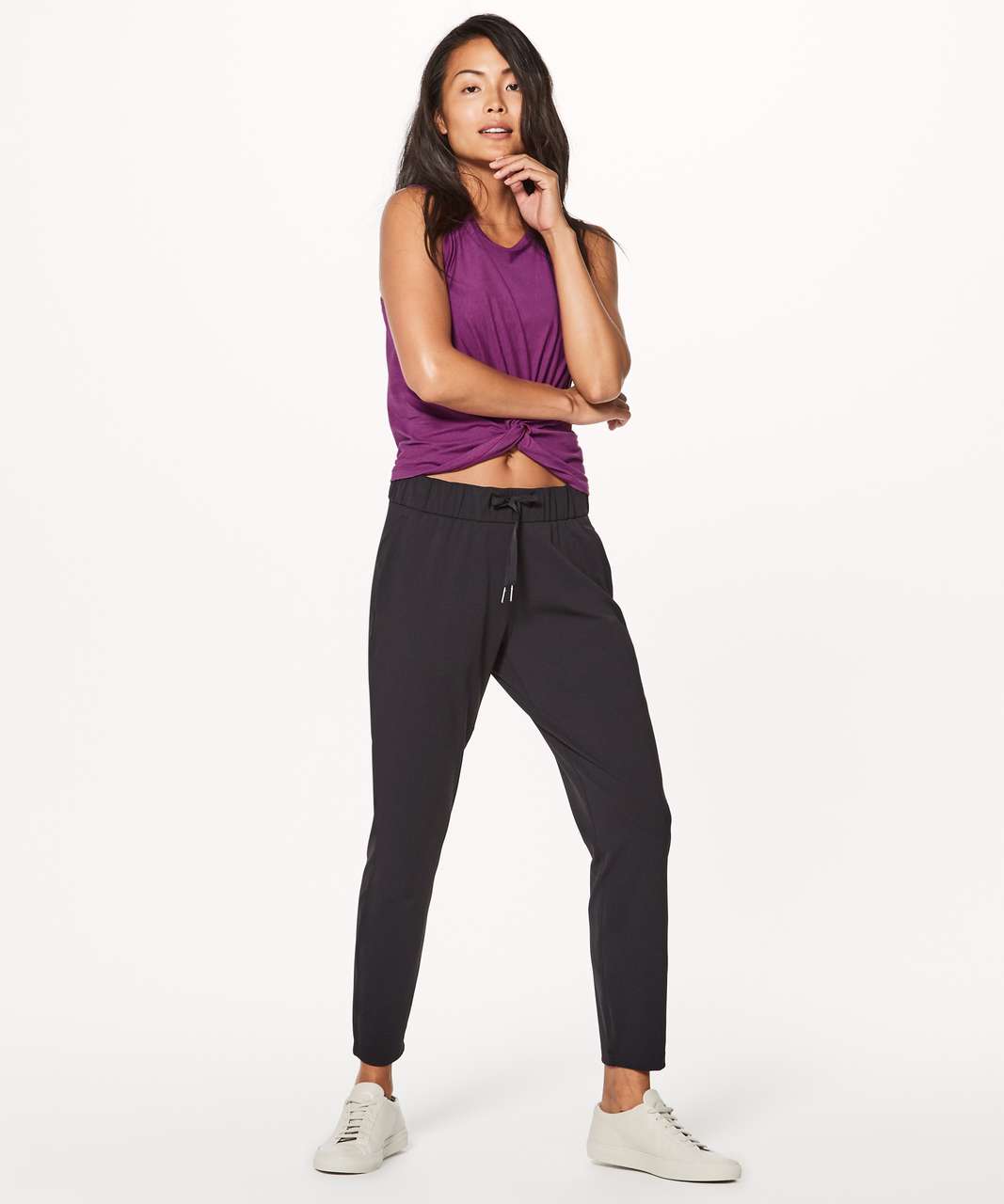 Lululemon Crescent Tank - Heathered Regal Plum