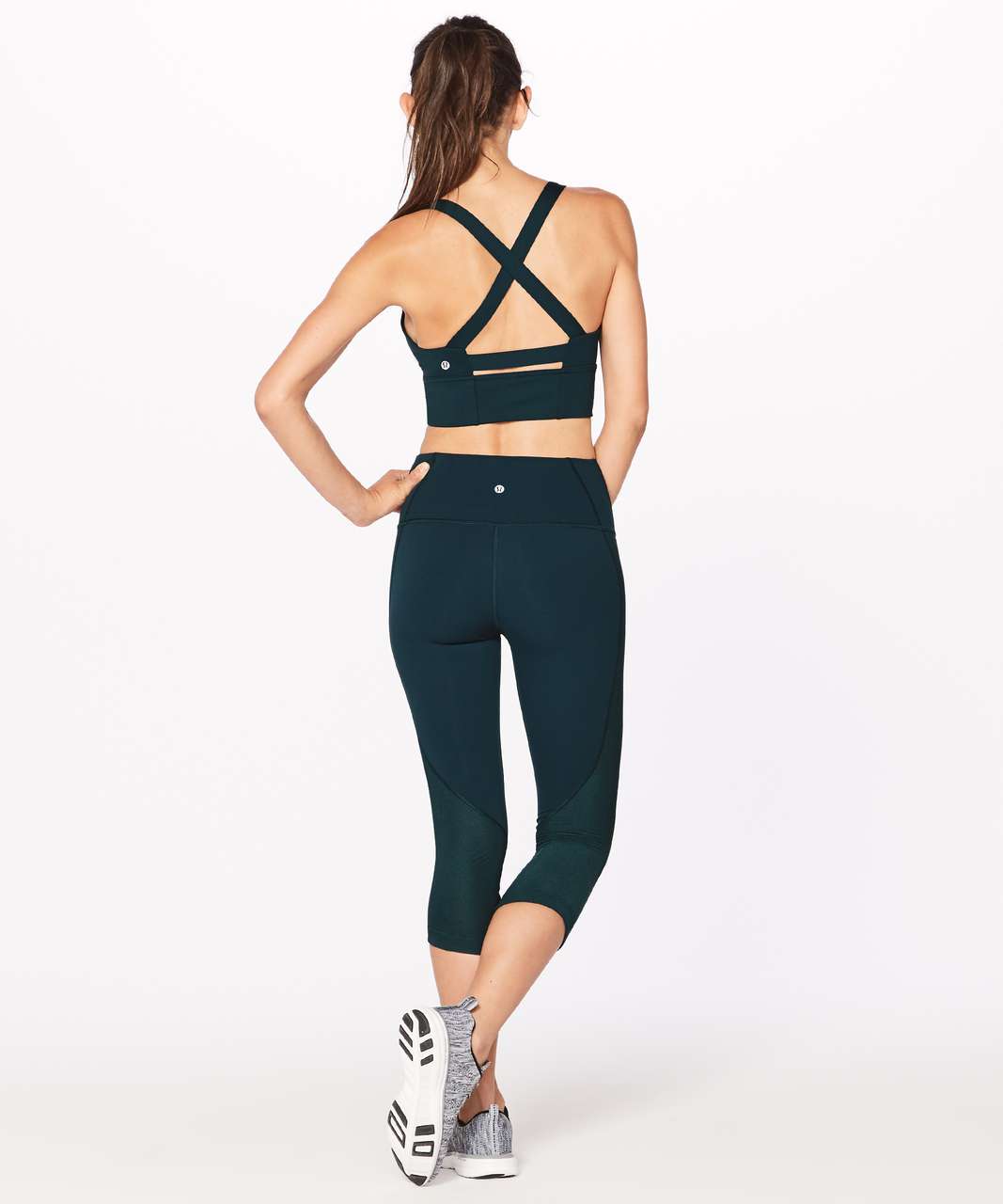 Lululemon Sweat Your Heart Out Bra - Submarine - lulu fanatics