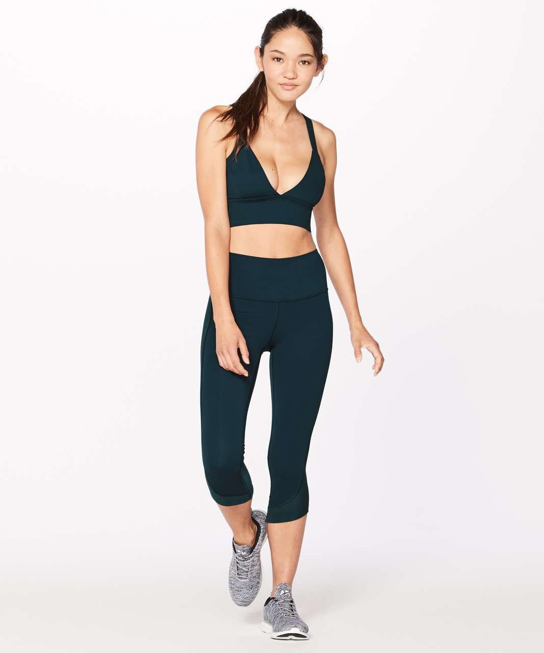 Lululemon Sweat Your Heart Out Bra - Submarine