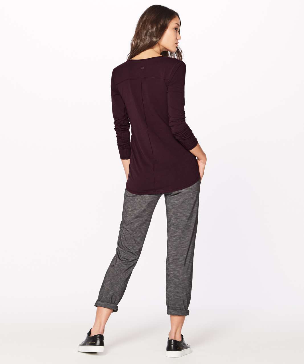 Lululemon Another Round Long Sleeve - Dark Adobe