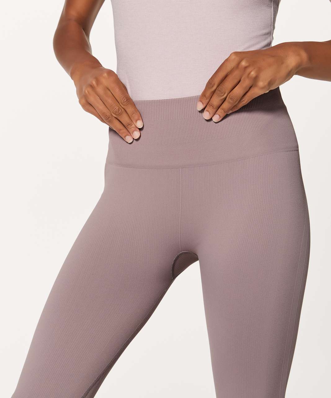 Lululemon Awakening Crop *Taryn Toomey Collection 17" - Misty Mauve