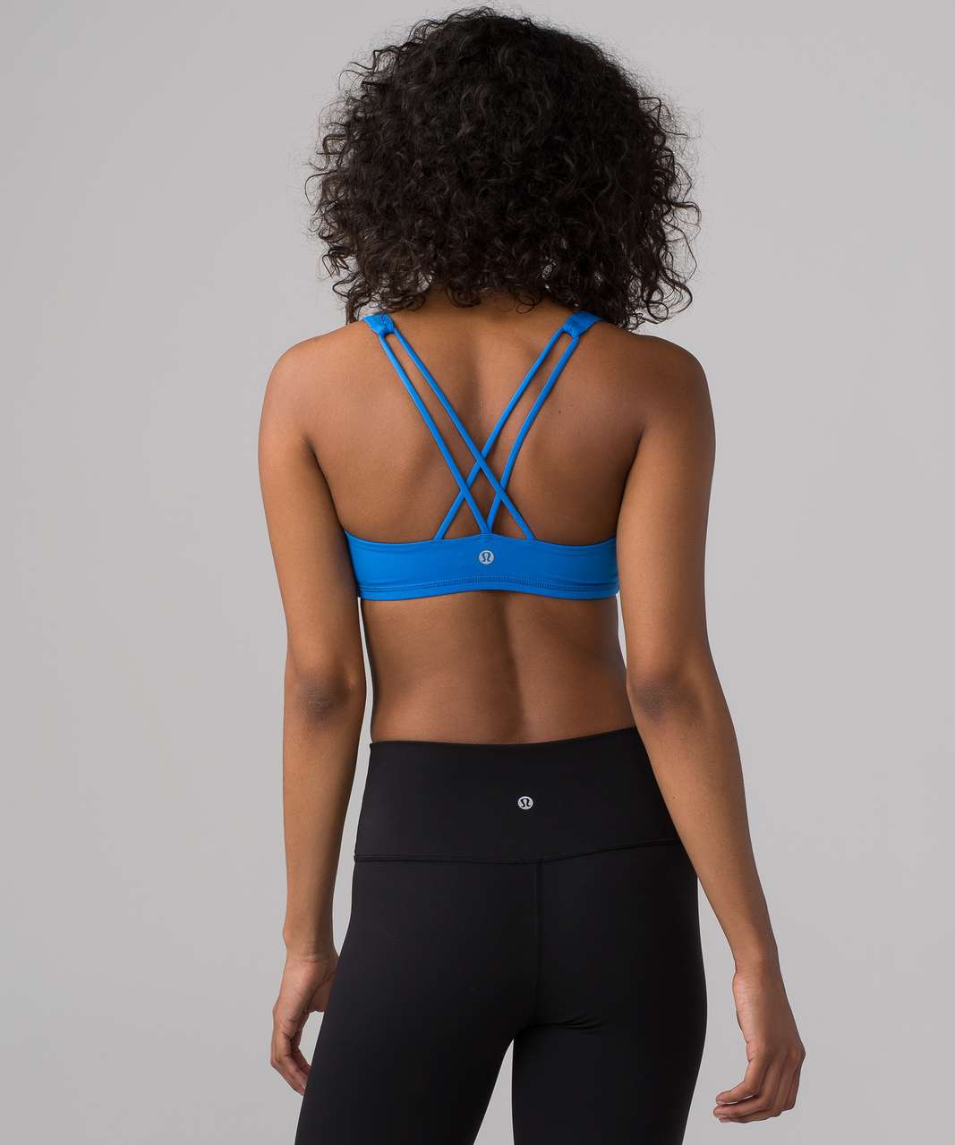 Lululemon Free To Be Strappy Bra Blue Womens 6