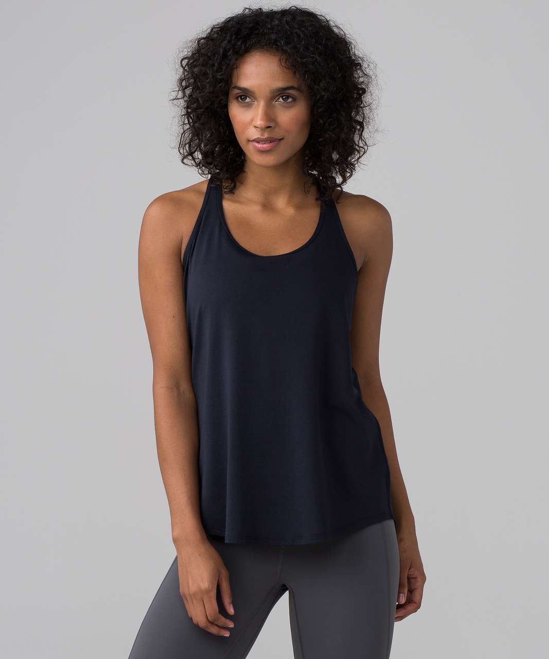 Lululemon Tech Mesh Singlet - Naval Blue