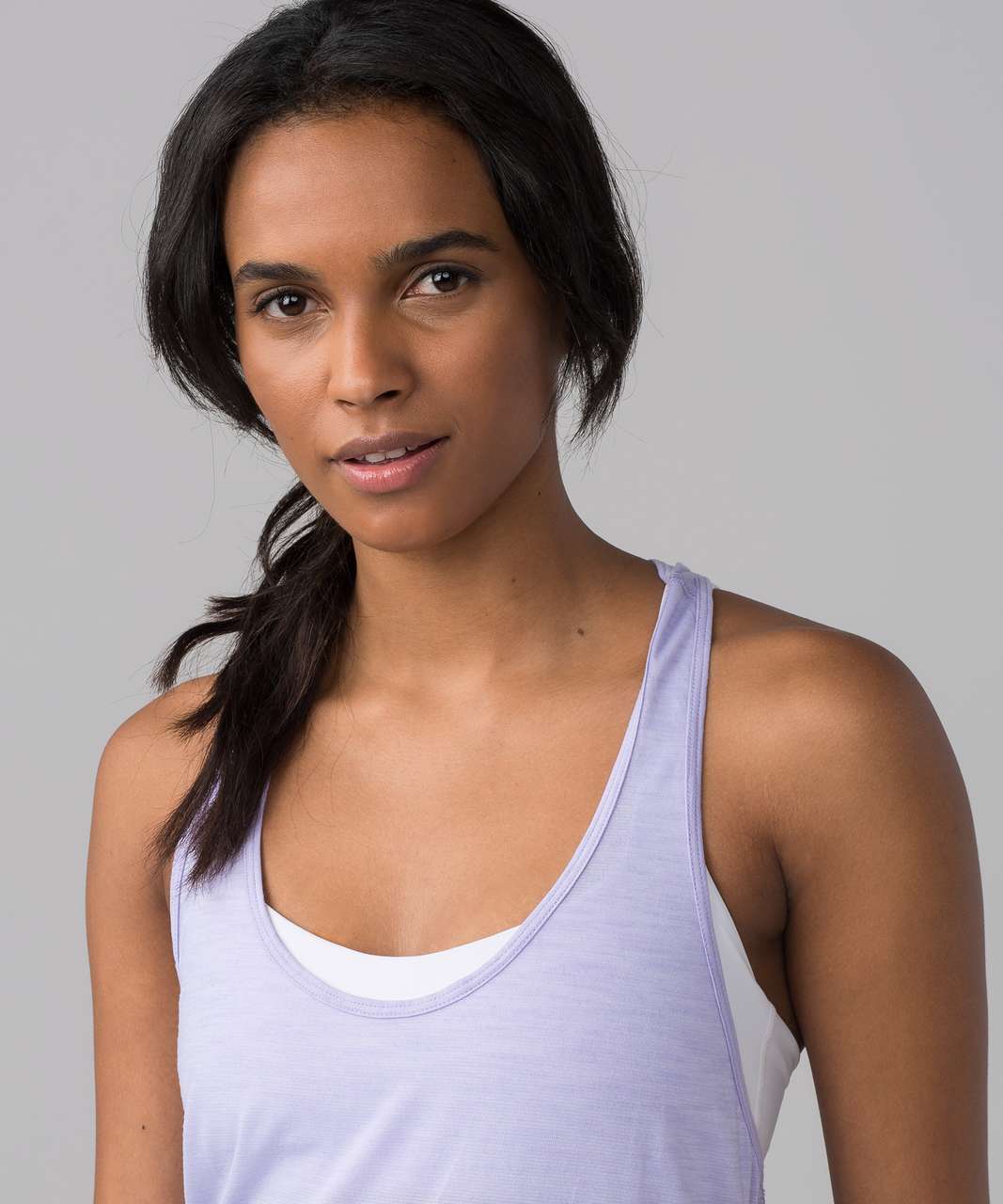 Lululemon 105 Singlet - Heathered Lilac