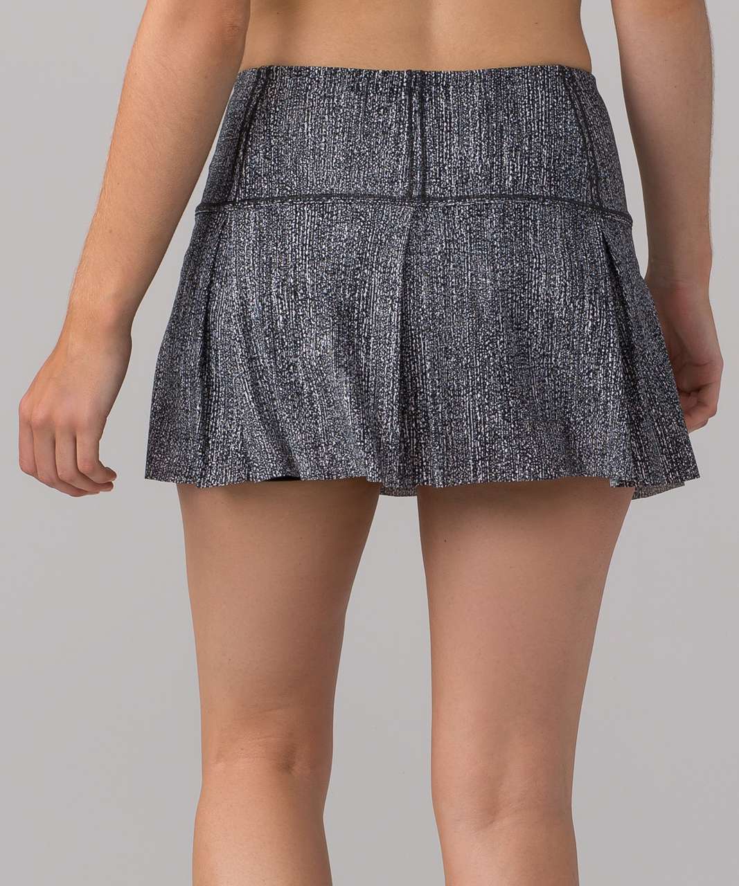 Lululemon Lost In Pace Skirt (Regular) (13") - Salt Alpine White Black