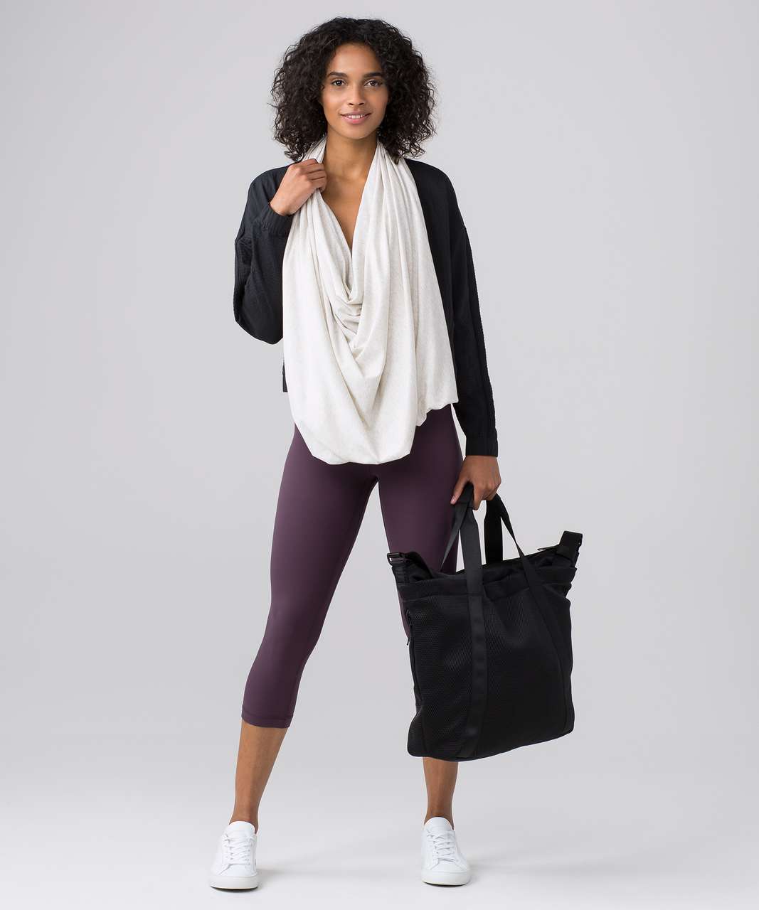 how to wear lululemon sage scarf