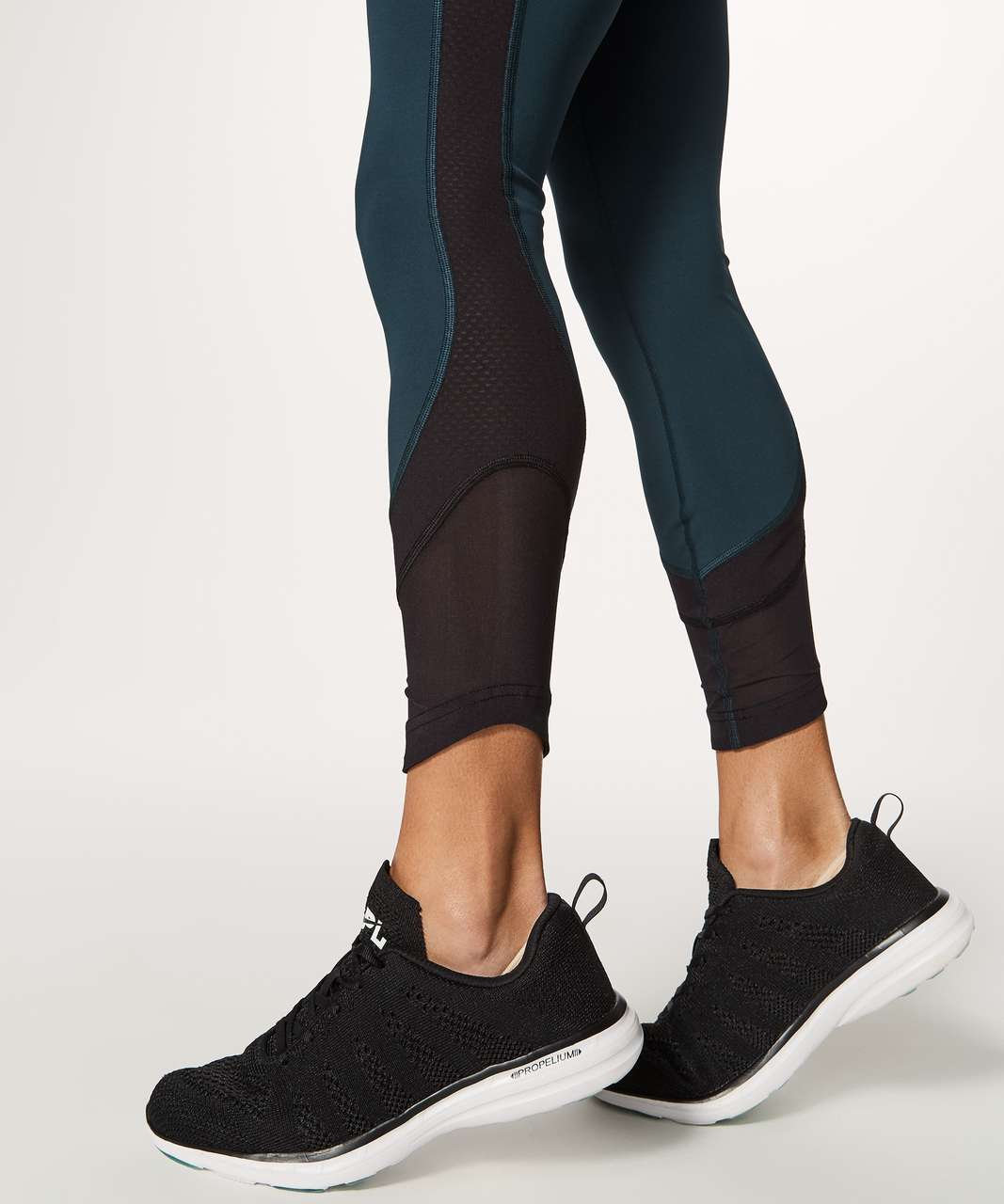 Lululemon Ready Set Go 7/8 Tight (25) - Submarine / Black - lulu