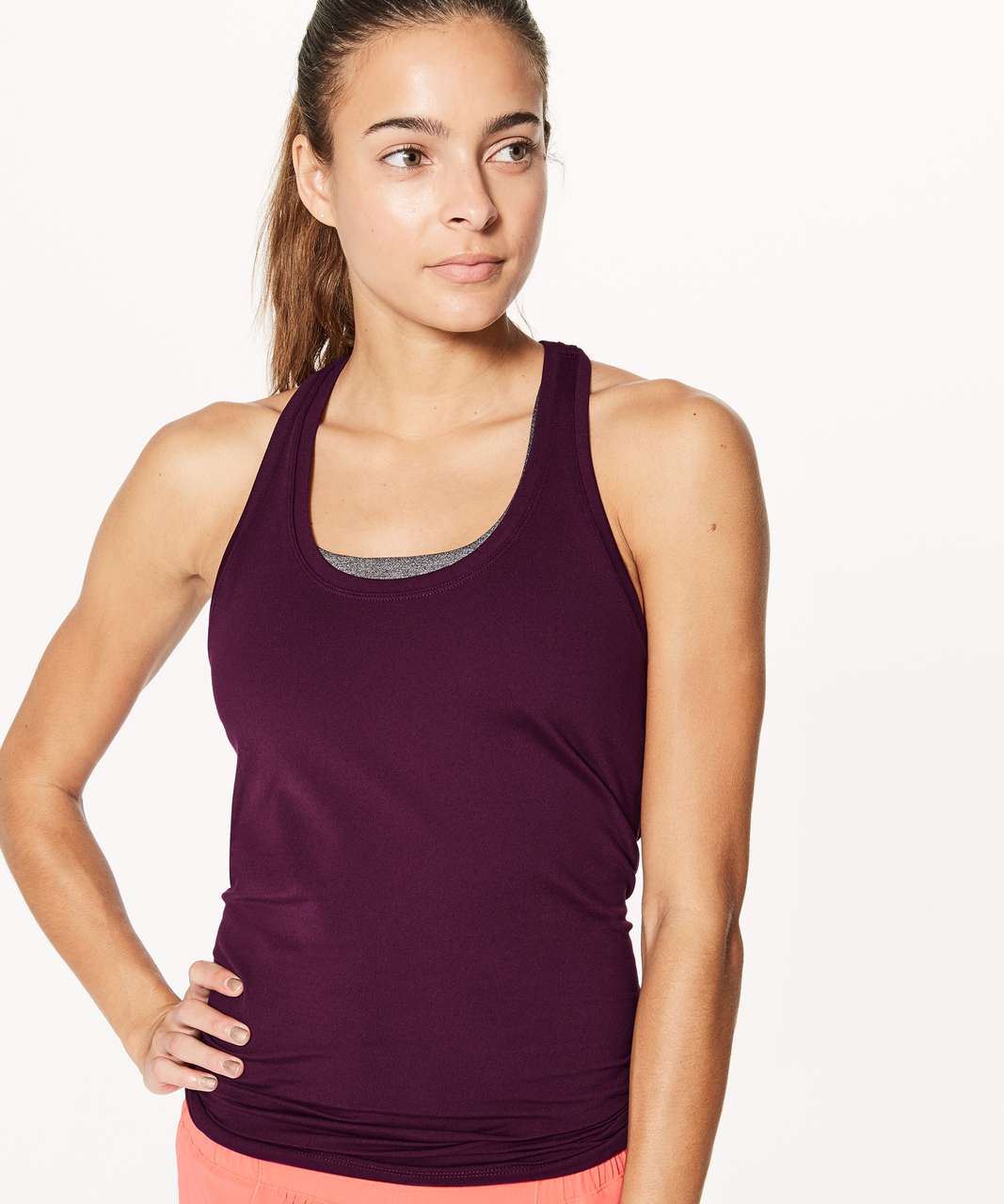 Lululemon Cool Racerback II - Dark Adobe