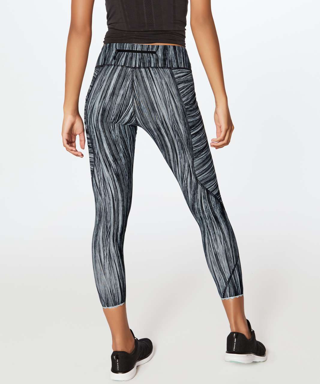 Lululemon Tight Stuff Tight II (25) - Low Tide Alpine White Black