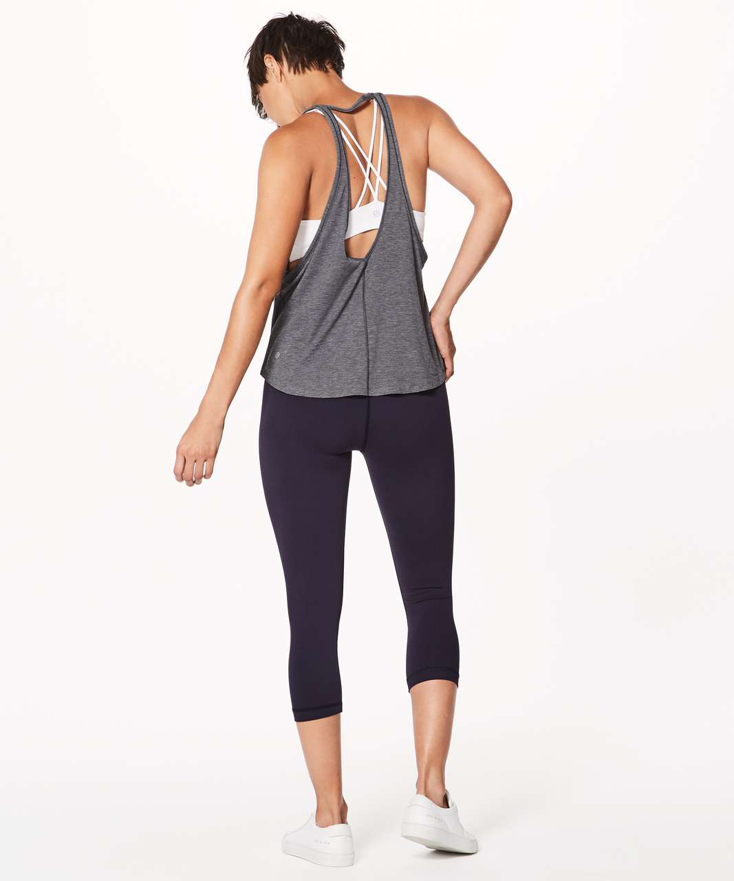 Lululemon Intended Tank - Heathered Midnight Navy