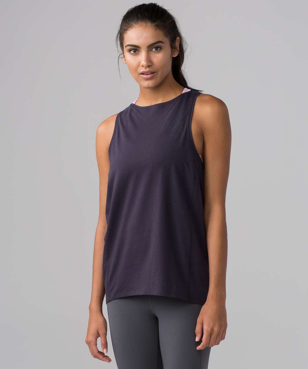 Lululemon Back In Action Tank - Boysenberry