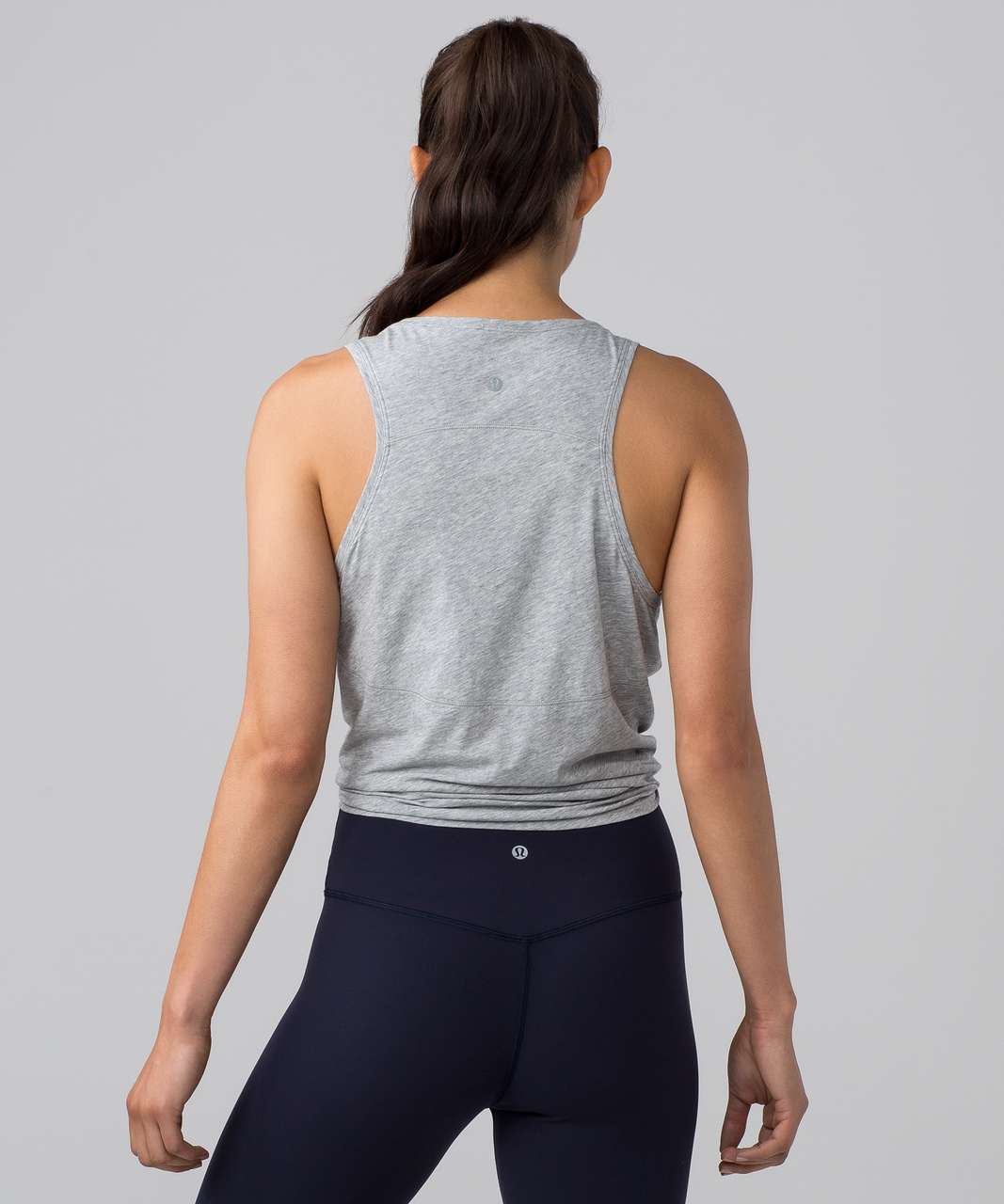 Lululemon Back In Action Tank - Heathered Core Light Grey