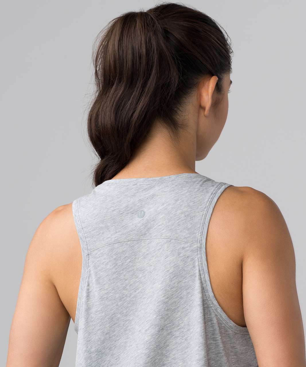 Lululemon Back In Action Tank - Heathered Core Light Grey