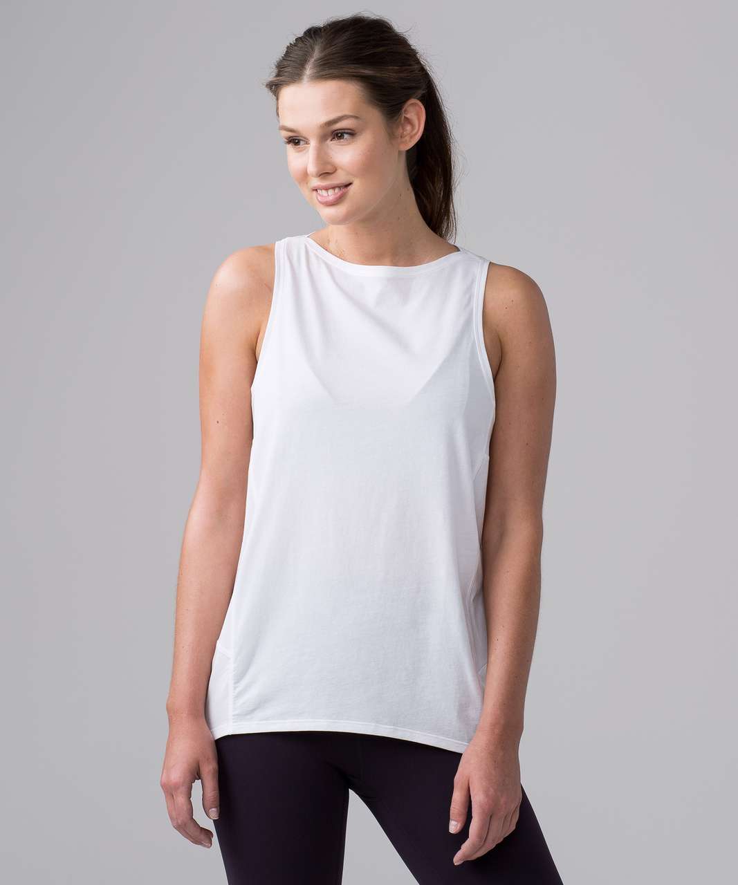 Lululemon Back At It Tank - White - lulu fanatics