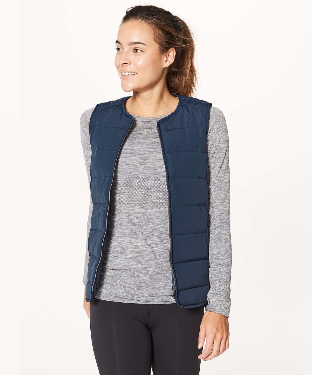 Lululemon Just Enough Puff Vest - Inkwell