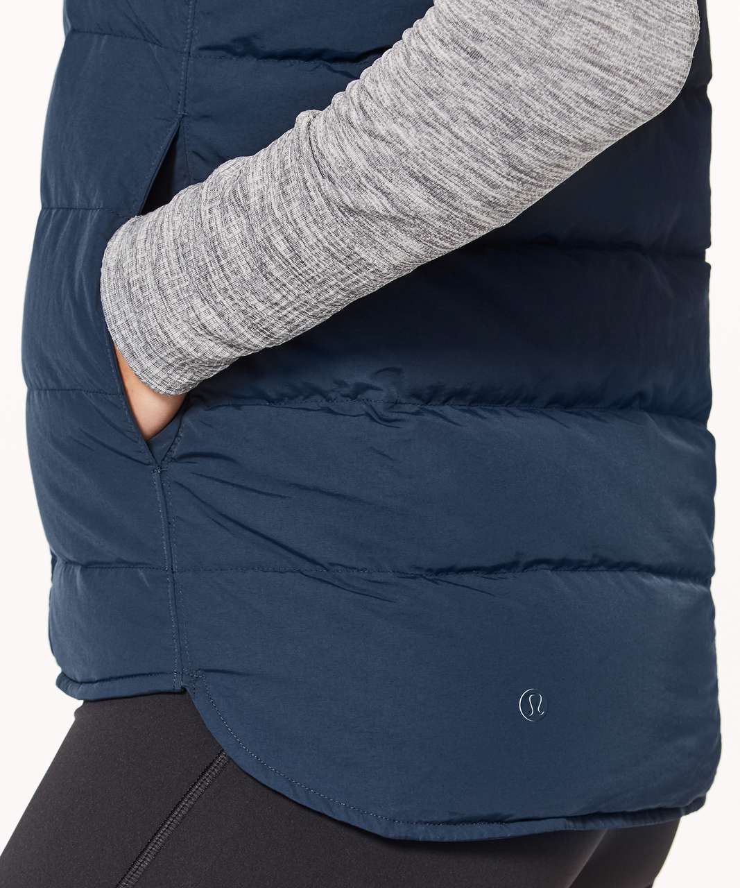 Lululemon Just Enough Puff Vest - Inkwell - lulu fanatics