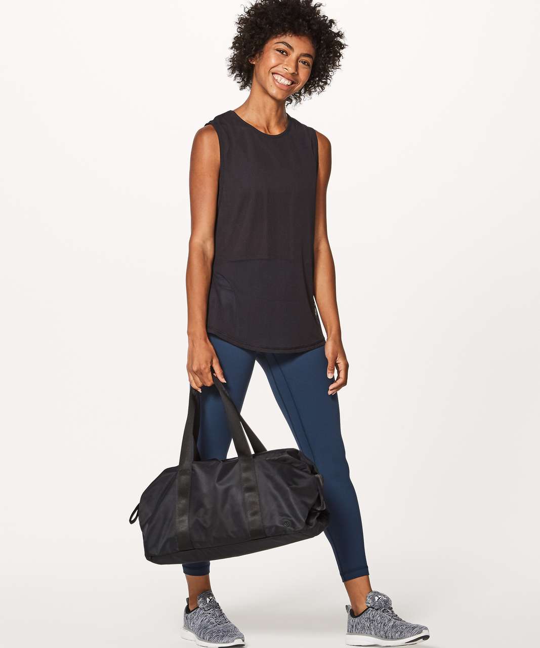 Lululemon Mesh on Mesh Tank - Black