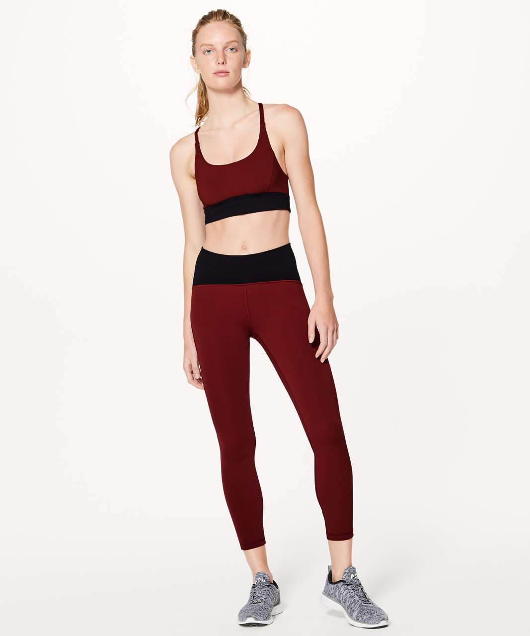 Lululemon Train Times 7/8 Pant *25" - Oxidized / Black