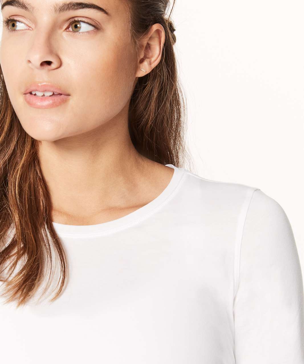 Lululemon Cinch It Long Sleeve - White