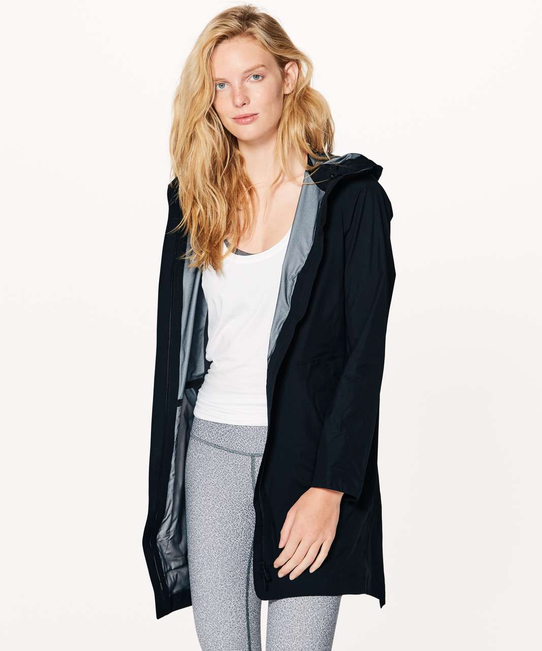 Lululemon Rain Haven Jacket - Black - lulu fanatics